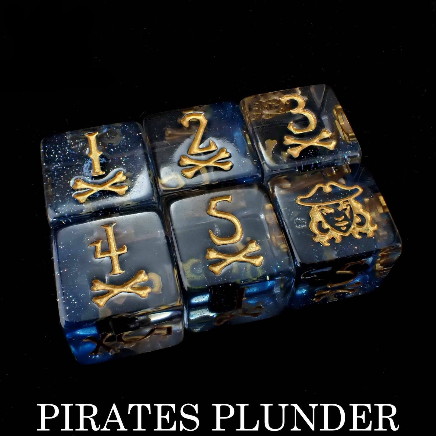 Pirates Plunder - 11 Dice Set - QuestChest