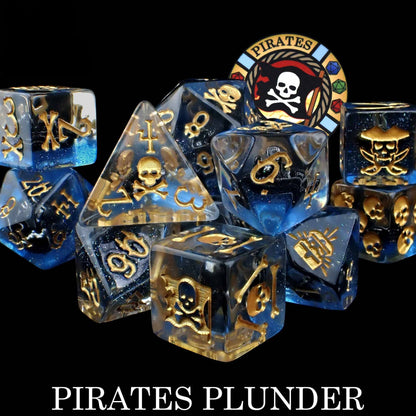 Pirates Plunder - 11 Dice Set - QuestChest