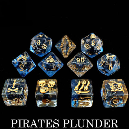 Pirates Plunder - 11 Dice Set - QuestChest