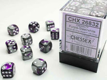 GEMINI 36D6 PURPLE-STEEL/WHITE 12MM