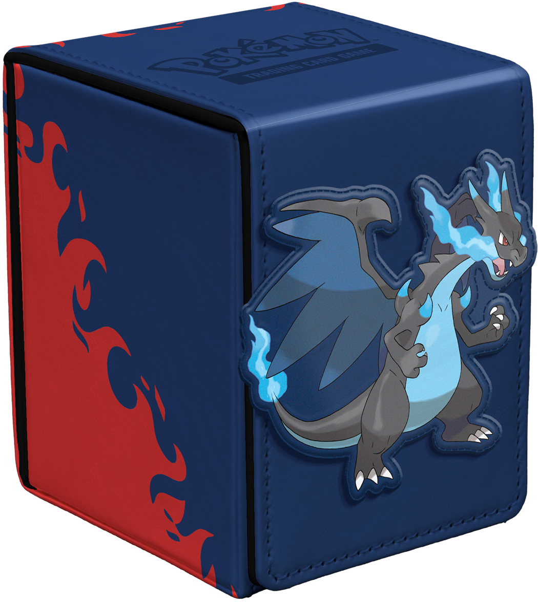 ULTRA PRO - POKEMON DECK BOX ALCOVE FLIP - MEGA CHARIZARD X