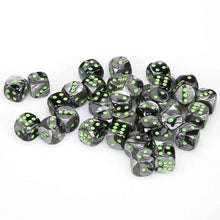 GEMINI 36D6 BLACK-GREY/GREEN 12MM