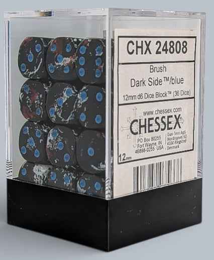 BRUSH 36D6 DARK SIDE/BLUE 12MM