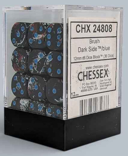 BRUSH 36D6 DARK SIDE/BLUE 12MM