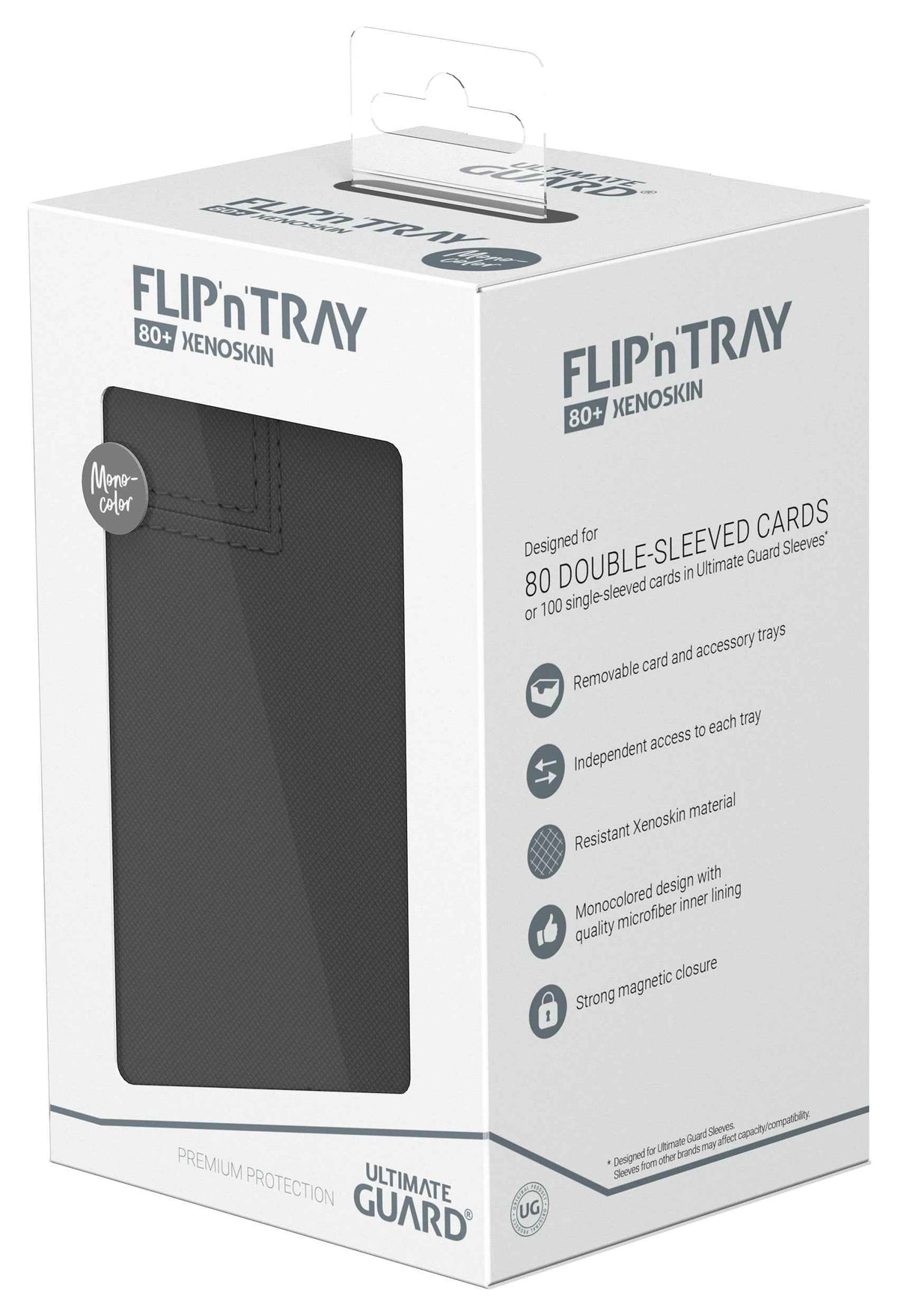 UG - FLIP N TRAY DECK CASE - MONOCOLOR (80+)