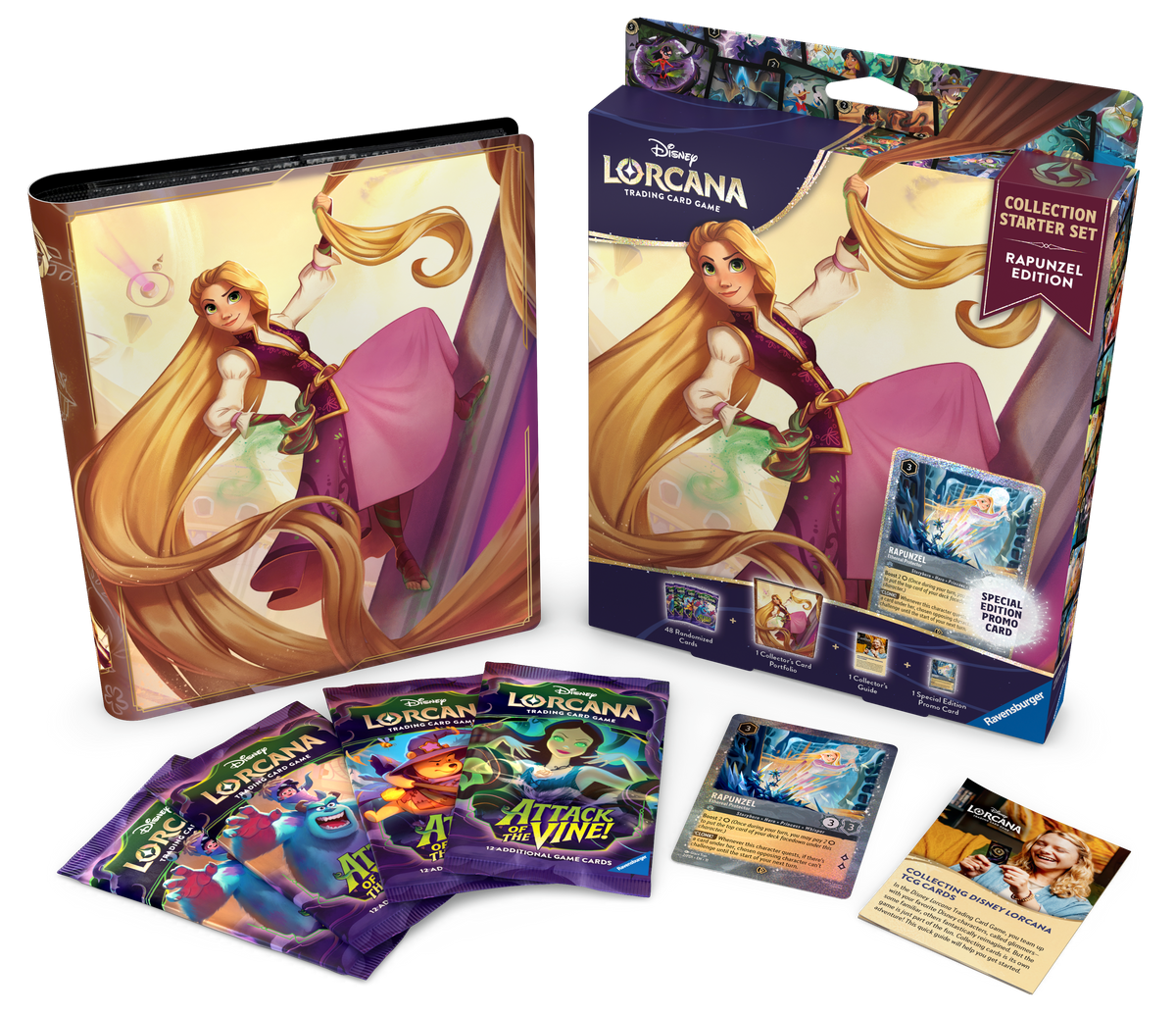 DISNEY LORCANA - SET 13 - RAPUNZEL COLLECTION STARTER SET