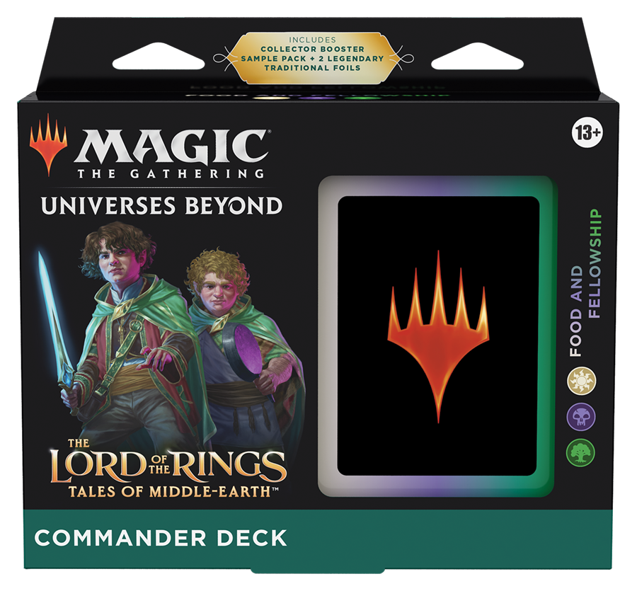 MTG - LORD OF THE RINGS COMMANDER DECKS (4)