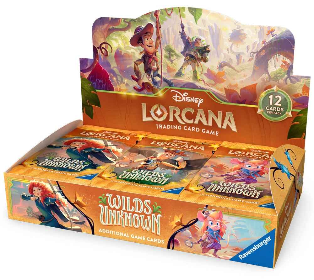 DISNEY LORCANA : SET 12 WILDS UNKNOWN - BOOSTER BOX