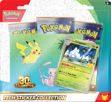 POKEMON - 30TH CELEBRATION - TECH STICKER COLLECTION