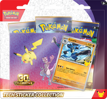POKEMON - 30TH CELEBRATION - TECH STICKER COLLECTION