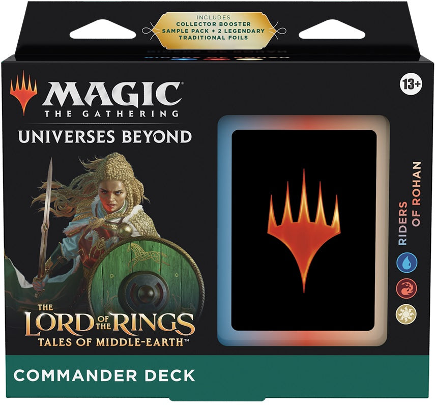 MTG - LORD OF THE RINGS COMMANDER DECKS (4)