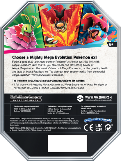 POKEMON - ME2.5 ASCENDED HEROES TIN