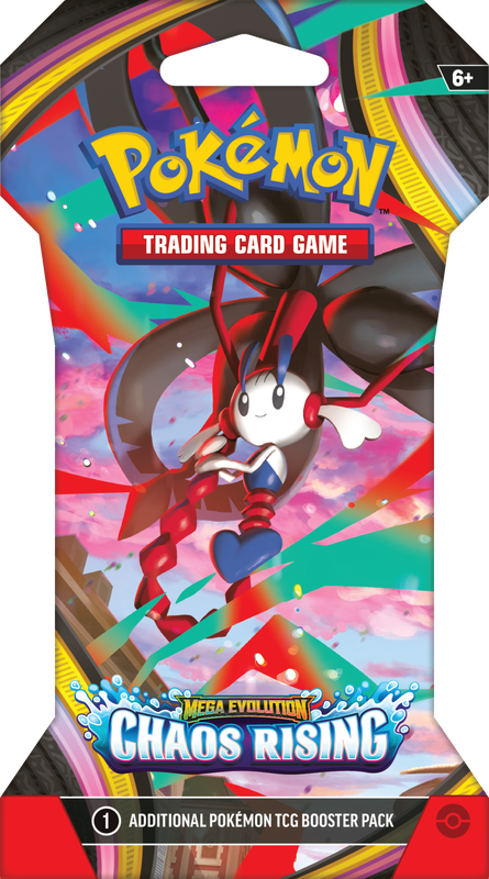 SLEEVED POKEMON CHAOS RISING PACK