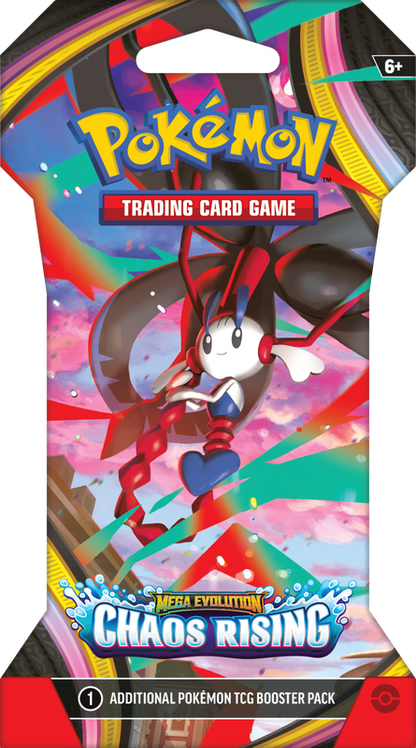 SLEEVED POKEMON CHAOS RISING PACK
