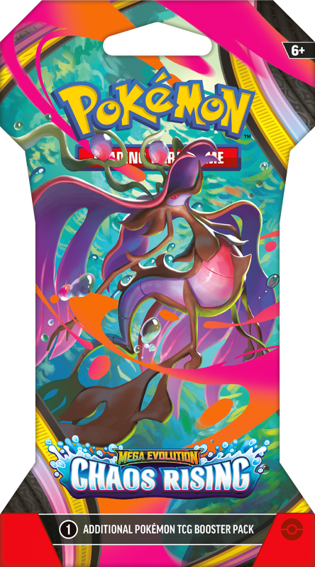 SLEEVED POKEMON CHAOS RISING PACK