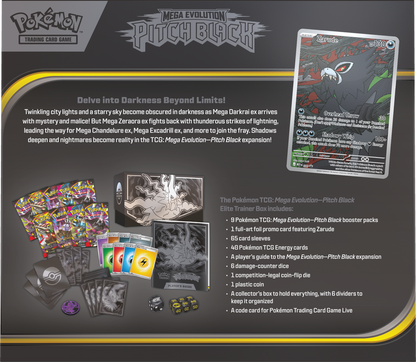 POKEMON : ME05 PITCH BLACK - ELITE TRAINER BOX (Pre-order)