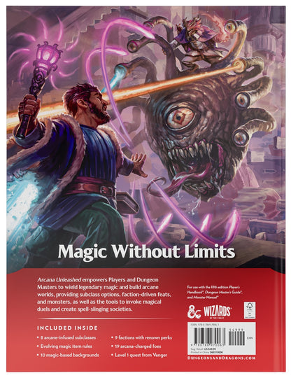 DND - RPG ARCANA UNLEASHED - HC