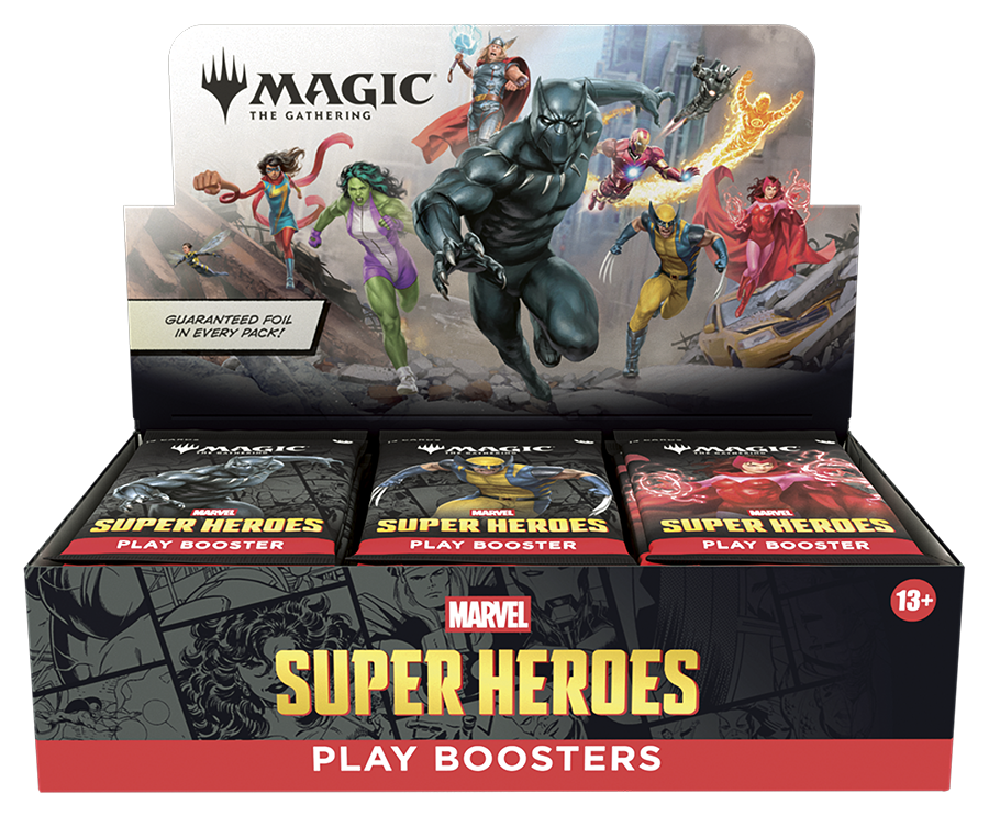MTG - MARVEL SUPER HEROES - PLAY BOOSTER (Pre-order)