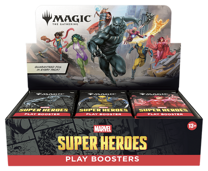 MTG - MARVEL SUPER HEROES - PLAY BOOSTER (Pre-order)