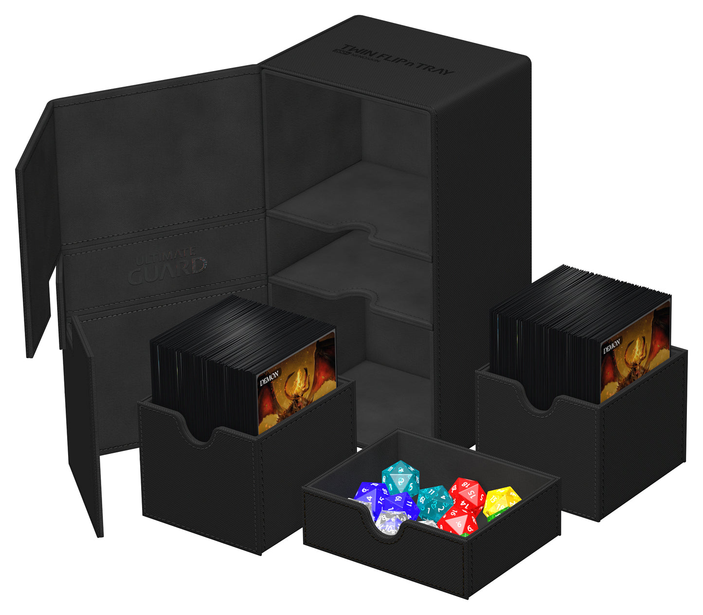 UG TWIN FLIP N TRAY DECK CASE MONOCOLOR (200+)