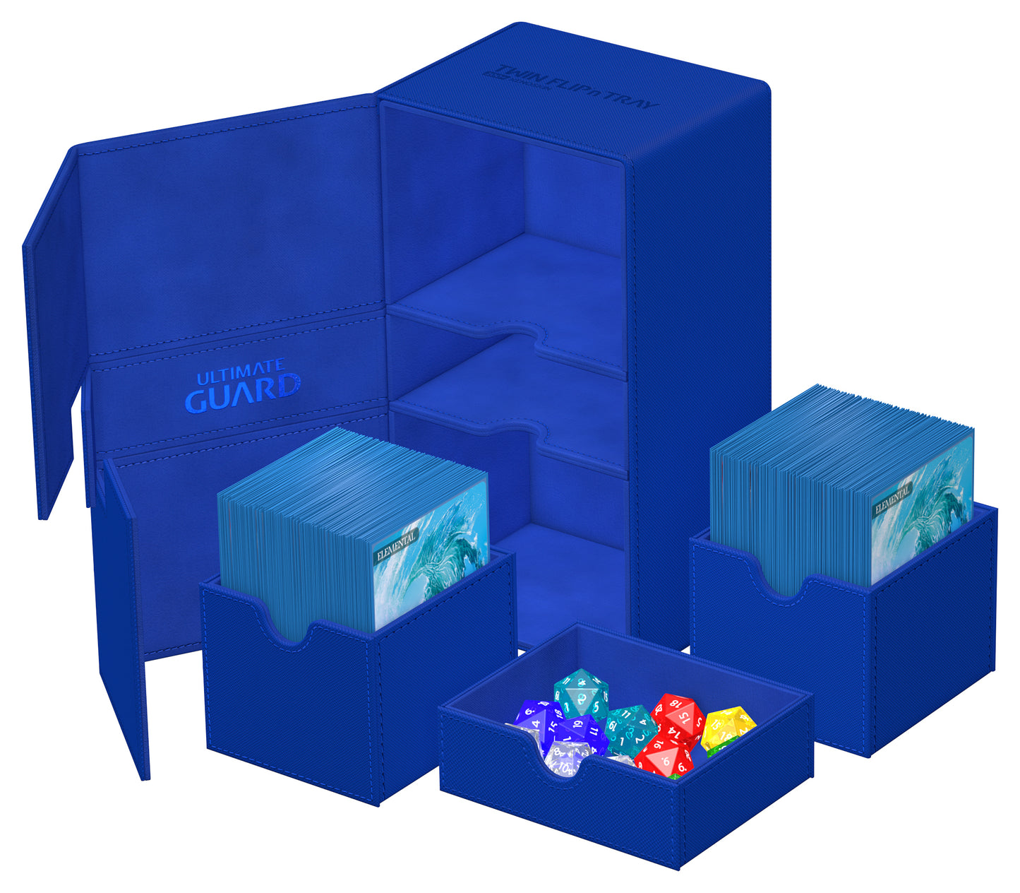 UG TWIN FLIP N TRAY DECK CASE MONOCOLOR (200+)
