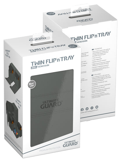 UG TWIN FLIP N TRAY DECK CASE MONOCOLOR (200+)