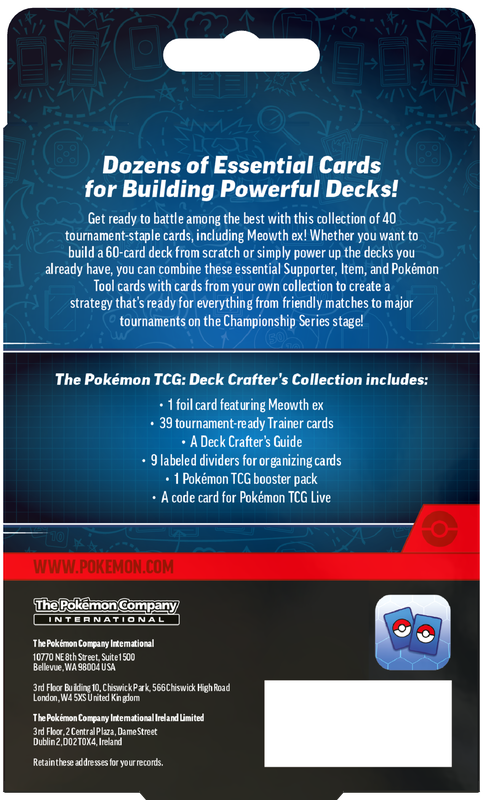 POKEMON - DECK CRAFTER’S COLLECTION