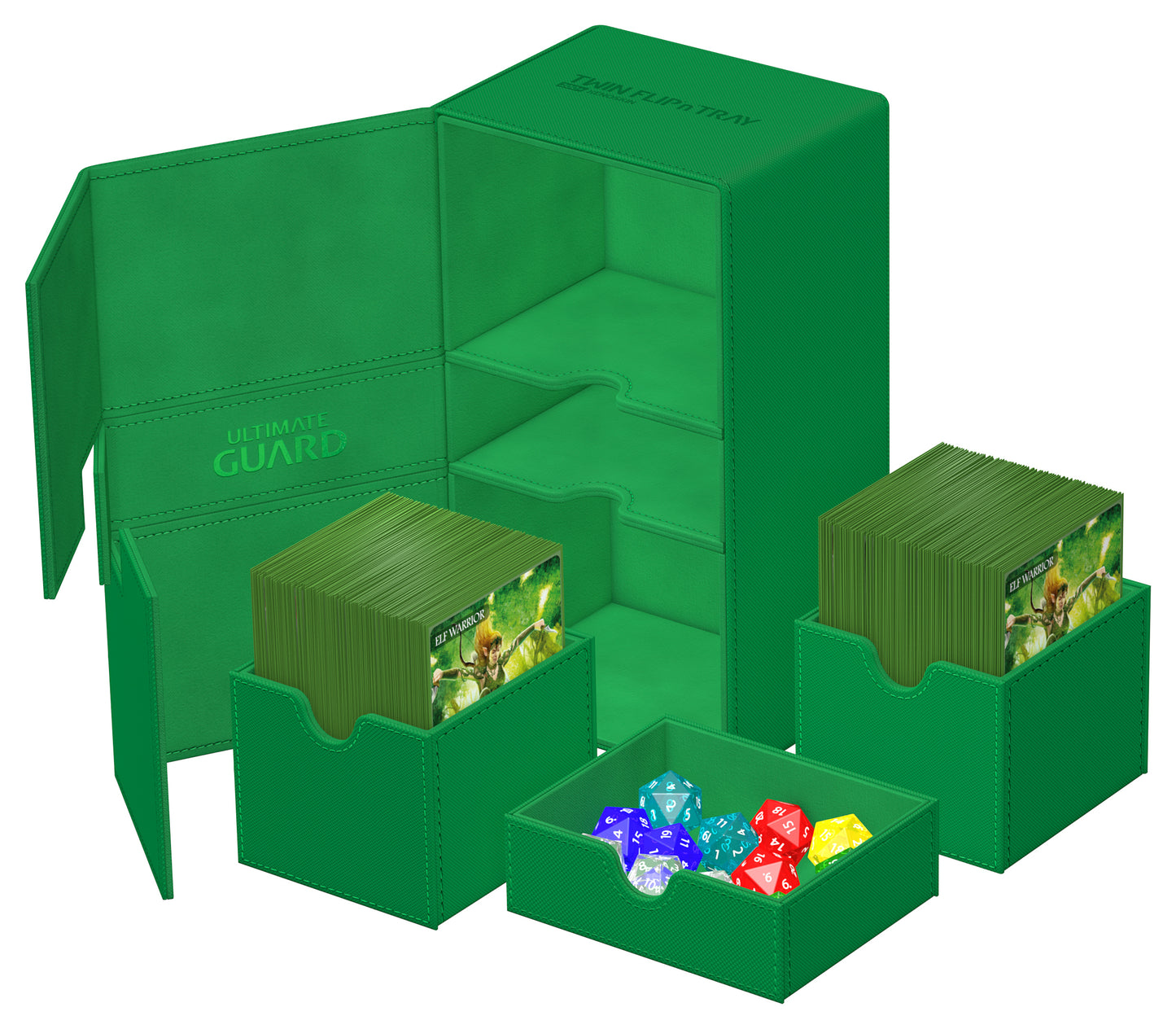 UG TWIN FLIP N TRAY DECK CASE MONOCOLOR (200+)