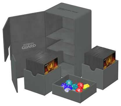 UG TWIN FLIP N TRAY DECK CASE MONOCOLOR (200+)