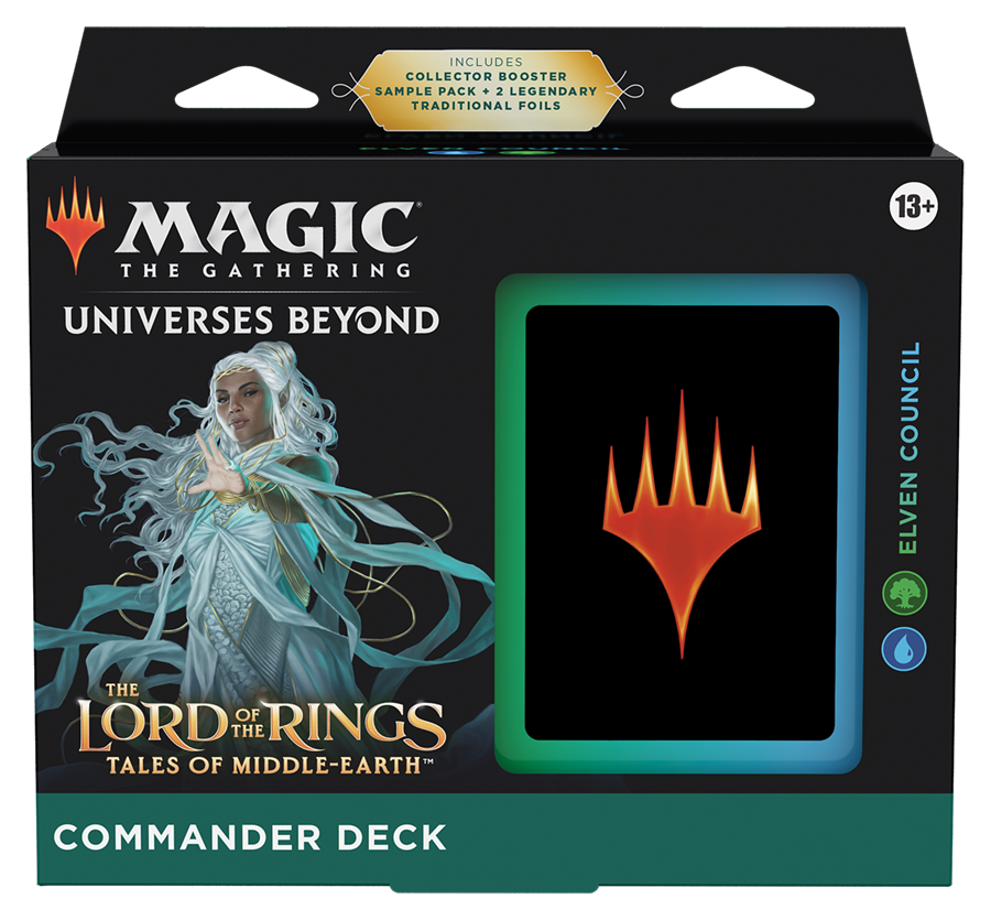 MTG - LORD OF THE RINGS COMMANDER DECKS (4)