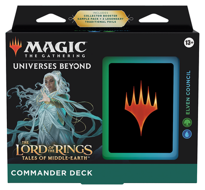 MTG - LORD OF THE RINGS COMMANDER DECKS (4)