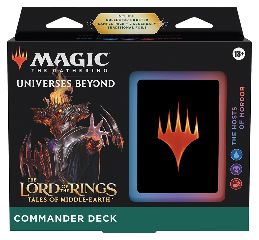 MTG - LORD OF THE RINGS COMMANDER DECKS (4)