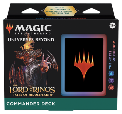 MTG - LORD OF THE RINGS COMMANDER DECKS (4)