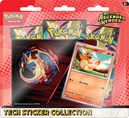 POKEMON - ME2.5 ASCENDED HEROES TECH STICKER COLLECTION
