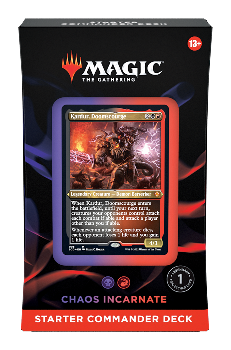 MTG - STARTER COMMANDER DECKS