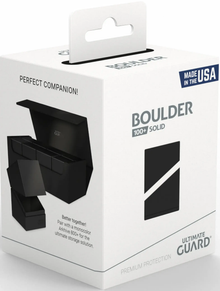 ULTIMATE GUARD DECK CASE - BOULDER SOLID (100CT)
