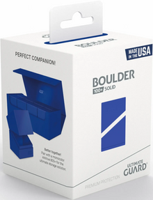 ULTIMATE GUARD DECK CASE - BOULDER SOLID (100CT)