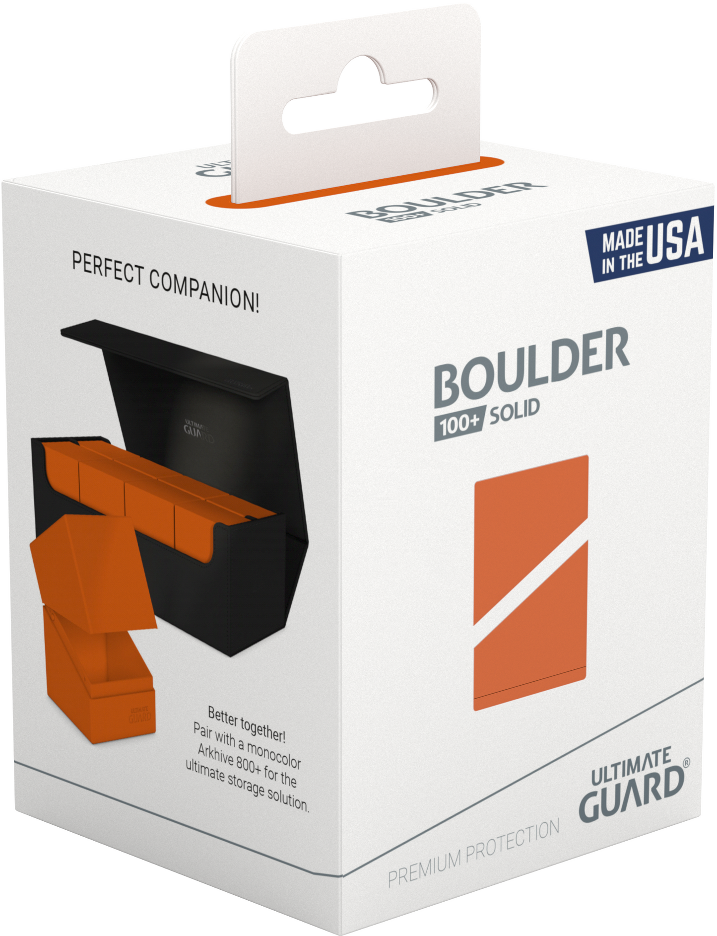 ULTIMATE GUARD DECK CASE - BOULDER SOLID (100CT)