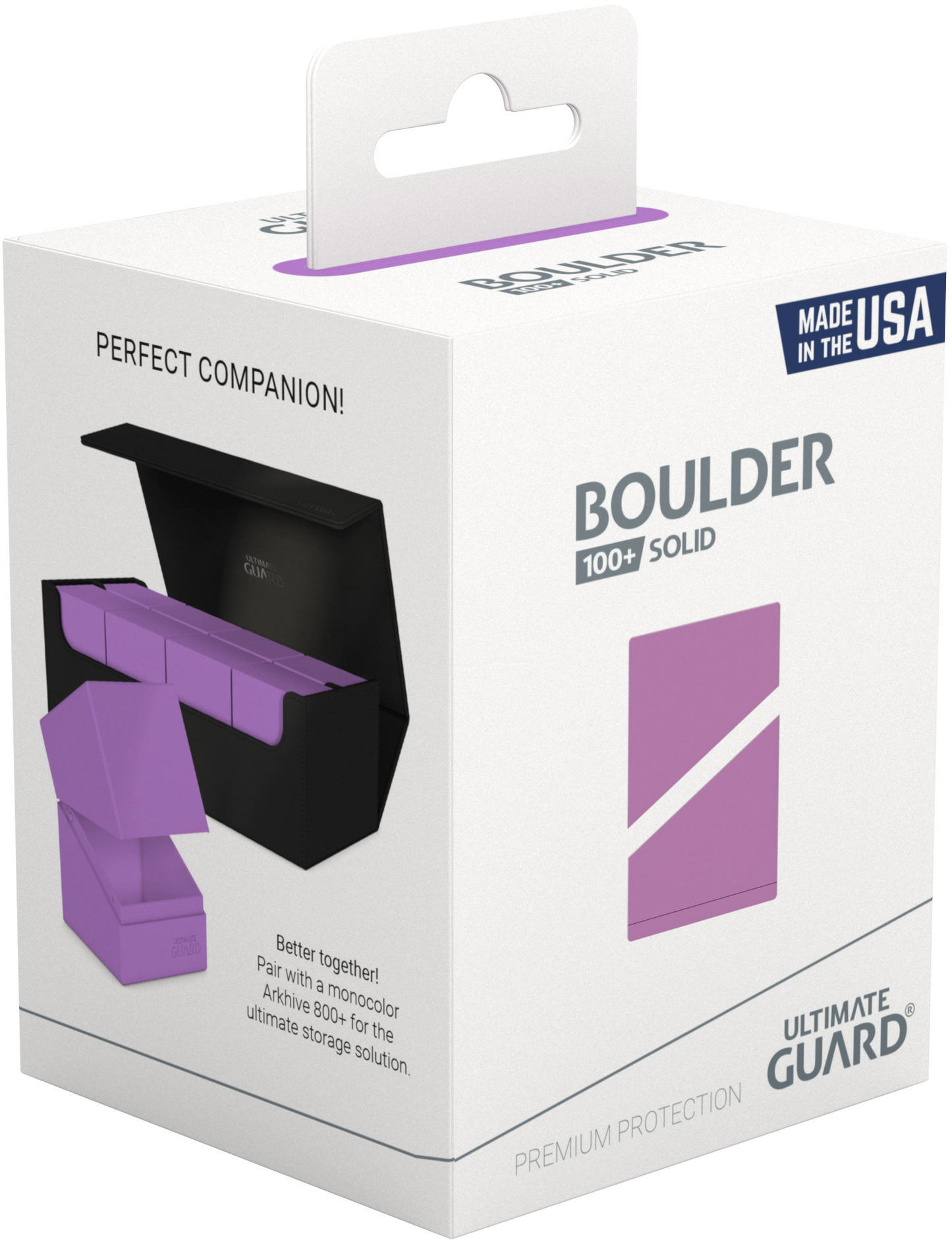 ULTIMATE GUARD DECK CASE - BOULDER SOLID (100CT)