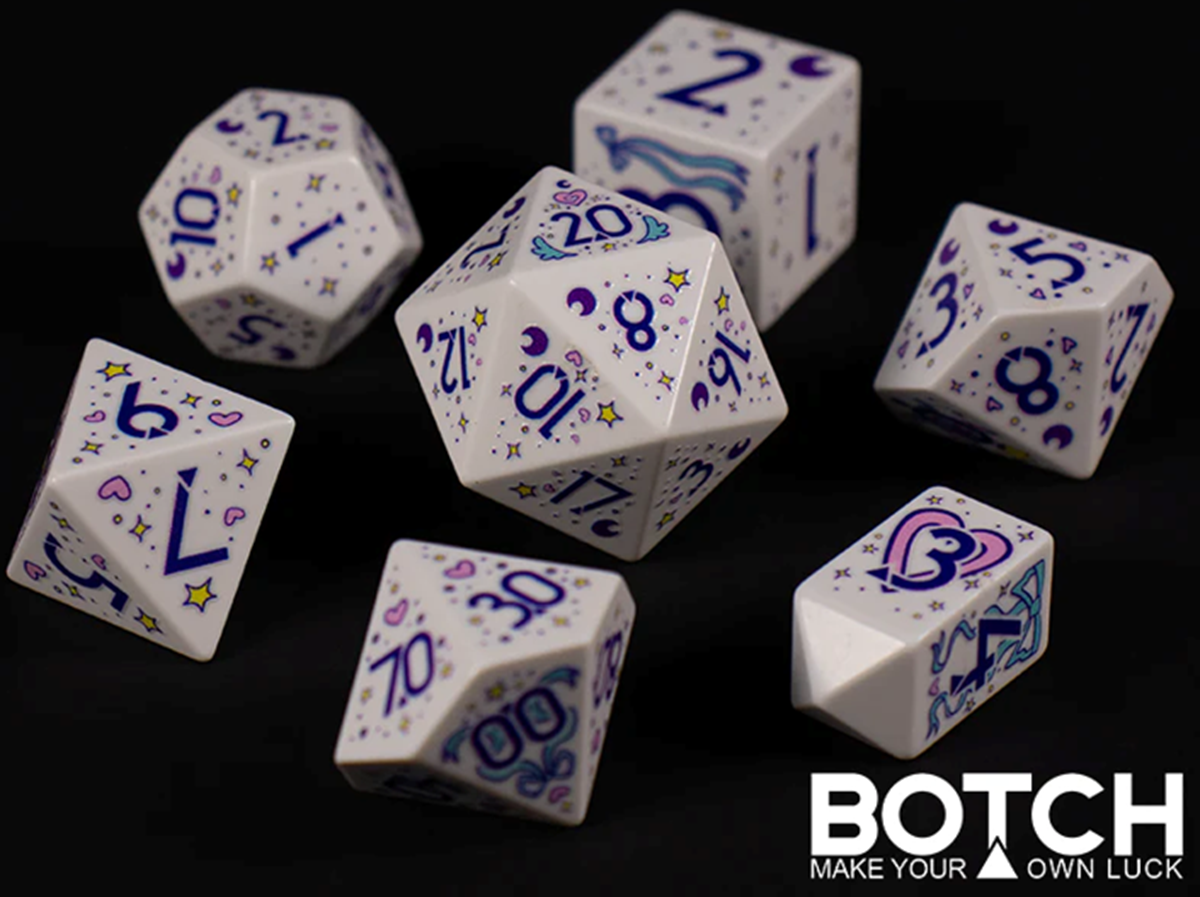 MAGIC PRINCESS 7-DIE RPG SET