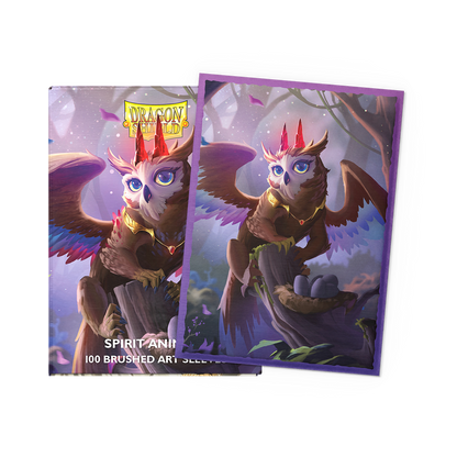 DRAGON SHIELD SLEEVES - BRUSHED ART - SPIRIT ANIMALS SERIES (100CT)