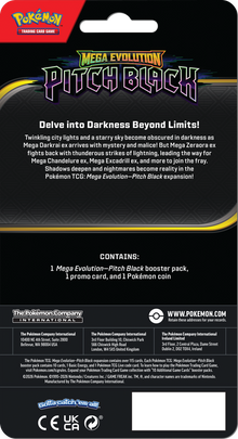 POKEMON - ME05 PITCH BLACK - CHECKLANE BLISTER