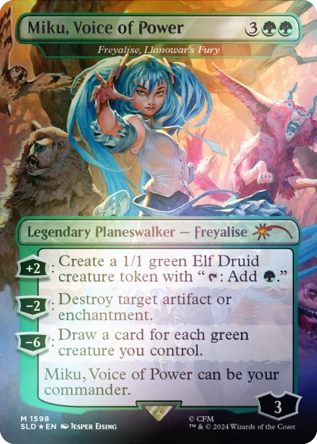MTG: Secret Lair x Hatsune Miku: Electric Entourage EN Foil Edition