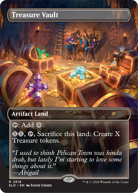 Secret Lair x Stardew Valley: A Flicker in the Deep (non-foil edition)