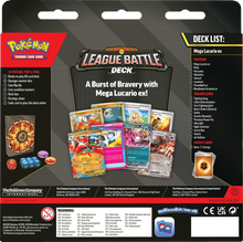 POKEMON LEAGUE BATTLE DECK MEGA LUCARIO EX