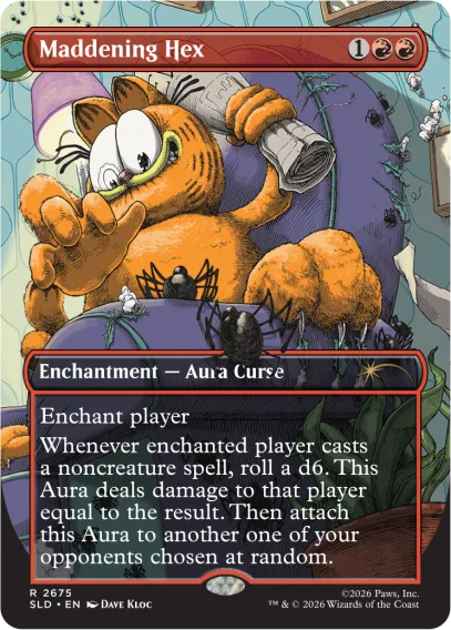 Secret Lair x Garfield: Our Only Thought is to Entertain You
