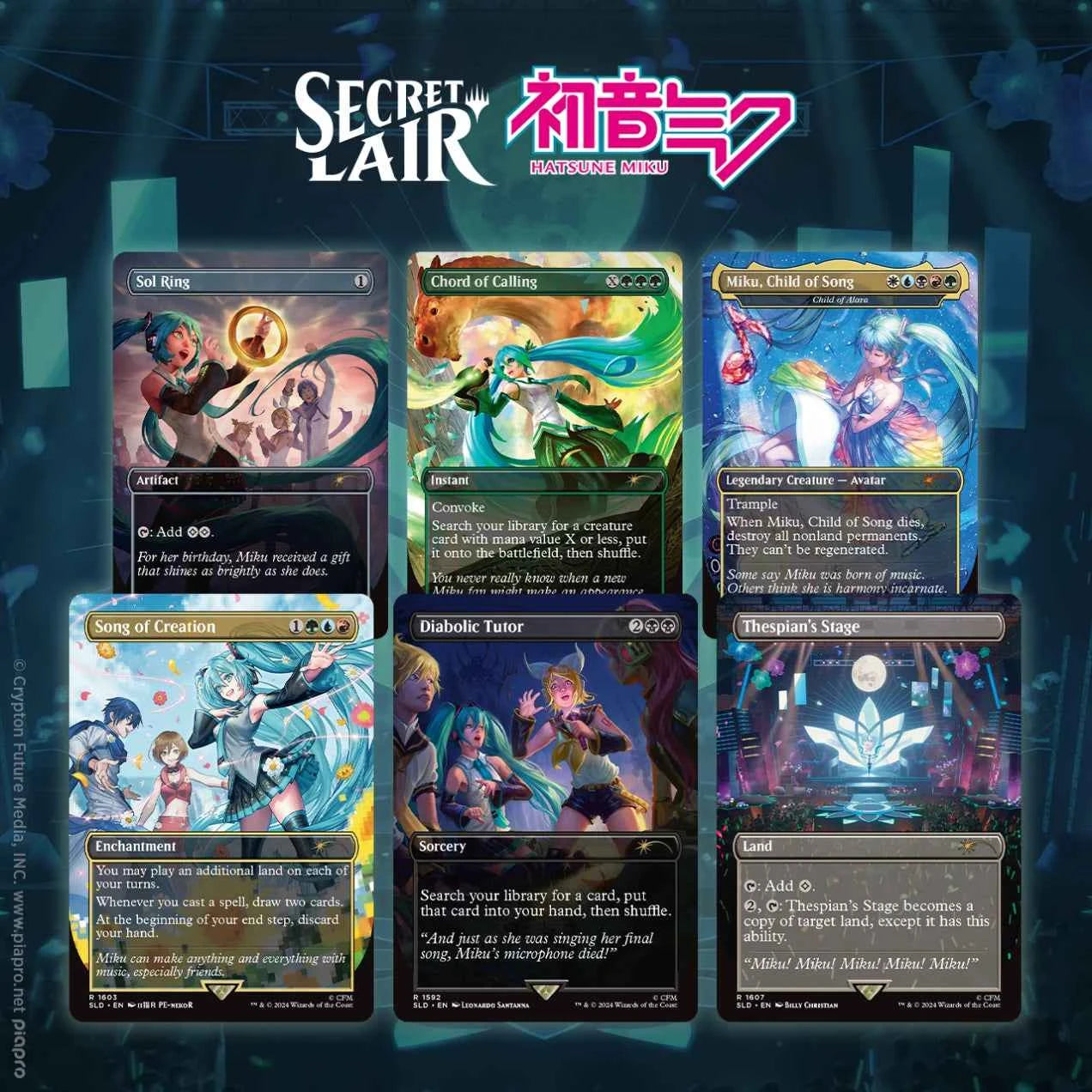 MTG: Secret Lair x Hatsune Miku: Digital Sensation EN Foil Edition