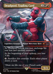 Secret Lair x Marvel's Deadpool April Pool's Day! Non-Foil