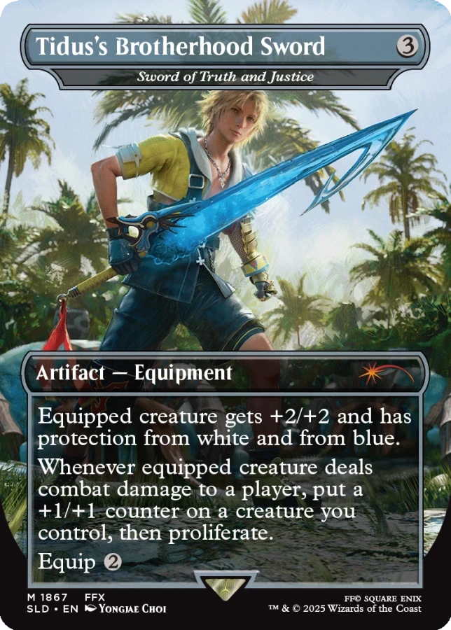 Secret Lair x FINAL FANTASY: Weapons Non-Foil