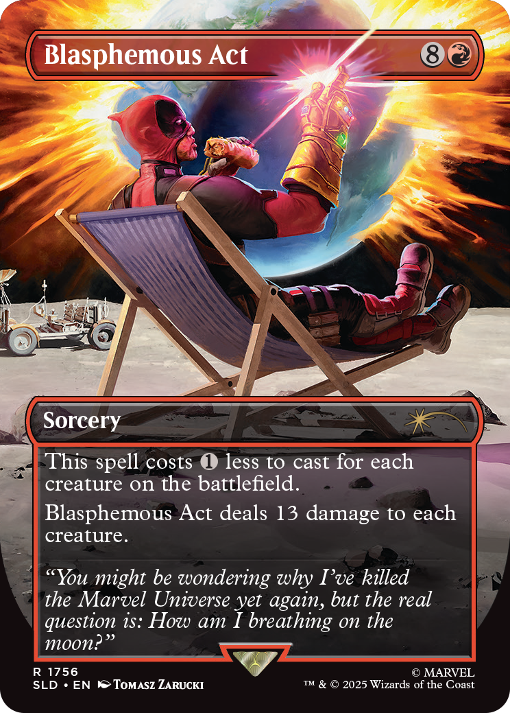 Secret Lair x Marvel's Deadpool April Pool's Day! Non-Foil
